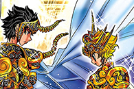 Aiolia e Shura se confrontam antes da batalha inevitvel, diante dos olhos da jovem Yoshino Hino!