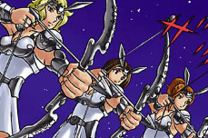 As Satlites so guerreiras fiis a deusa da Lua Artemis!