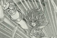 Shoko dispara os seus Meteoros de Cavalo Menor contra a Drada Mania de Loucura!