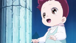 O beb Kouga d os primeiros passos da sua vida sob o olhar de Saori Kido!